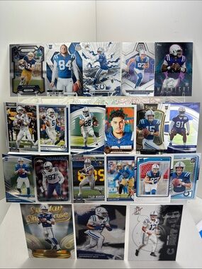 Jonathan Taylor/Jones/Sauce G./Colts lot of 20 Latu/Warren/Richardson Rookies